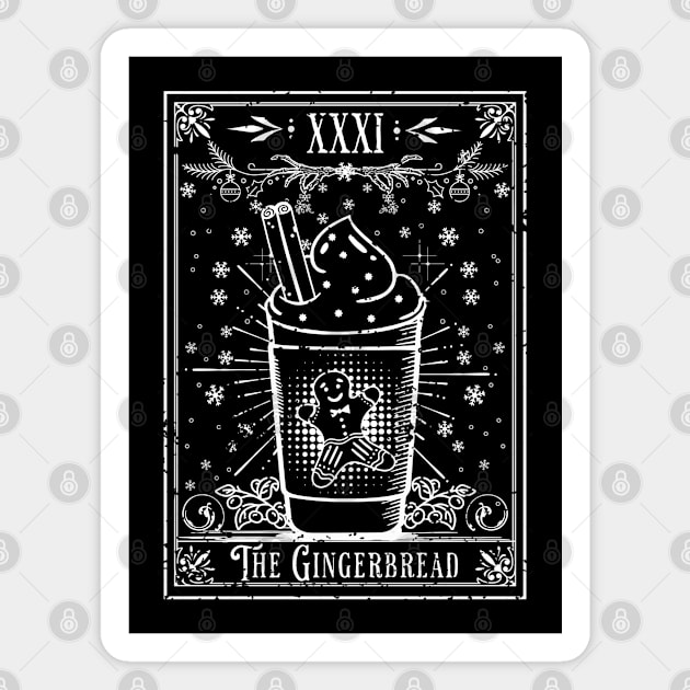 The Gingerbread Latte Tarot Card Magnet by H. R. Sinclair